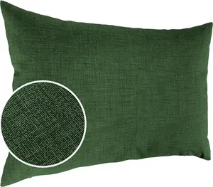 Декоративная подушка 30х50 см, чехол без наполнителя, чехол на молнии, однотонный, имитация льна, цвет массива сосны ANRO Trade GmbH