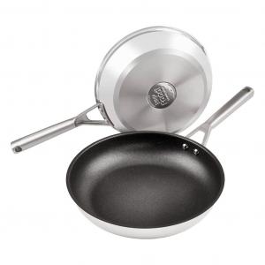 Набор сковород Ninja C62000EU Foodi ZEROSTICK, серебряная сковорода