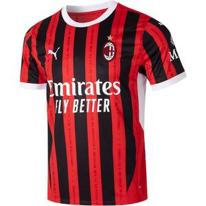 Джерси Local Réplica Ac Milan 24/25 для мужчин PUMA, красный черный