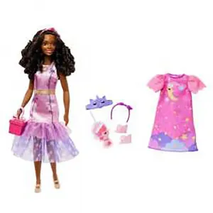 Детская кукла Barbie Brooklyn Night And Day doll, розовый