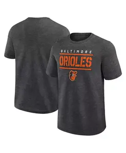 Мужская футболка Top Notch Baltimore Orioles цвета верескового угля Fanatics