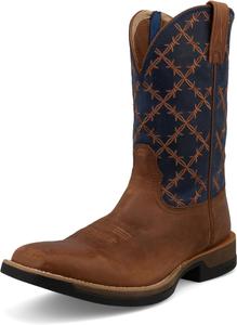 Ботинки Twisted X Men's 11 Tech X, широкий квадратный носок с Tech X, синий