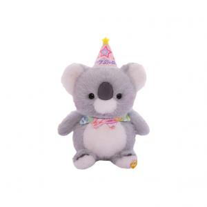 Медвежонок в праздничном колпаке плюшевая игрушка поросенок 20 см Click