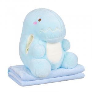 Плюшевая кукла Modi Little Dinosaur теплый грелка для рук 40cm высота Mocha duck, синий