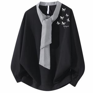 Свитшот-куртка Unisex Mackyo, черный fleece-lined