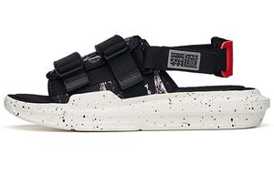 Пляжные сандалии Bastard мужские черные/белые Anta