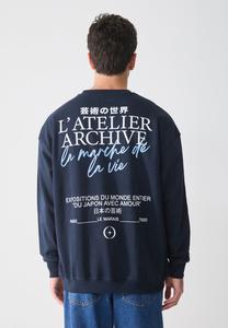 Толстовка Pier One Sweatshirt, Dark Blue