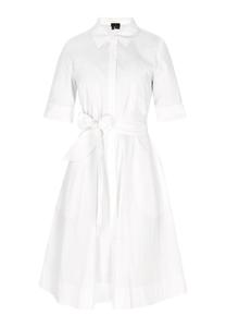 Платье-рубашка DreiMaster Klassik Classic Look, белый