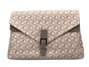 Сумка через плечо Ikon Medium бежевого цвета Lancaster