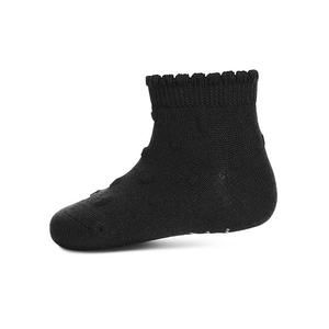 Хлопковые носки-следки с узором Swiss Dot Memoi, Black