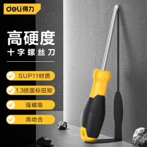 Отвертка Deli крестовая PH1*100 DL635100 (12 шт.)