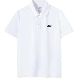 Футболка поло мужская Mist White Skechers