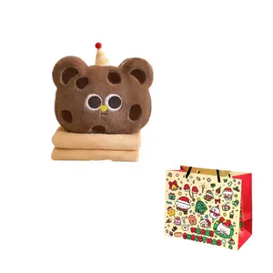 Мягкая и милая кукла в виде плюшевого медвежья Love of wormwood