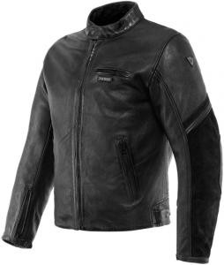 Кожаная мотоциклетная куртка Dainese merak, Black