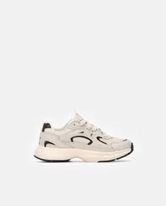 Детские кроссовки с резиновой подошвой и шнурками Xti, бежевый