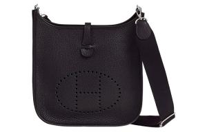 HERMES Кожаная сумка кроссбоди Evelyne Bullock через плечо женская