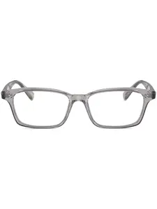 Очки в прямоугольной оправе Oliver Peoples, серый