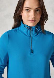 Толстовка MIT STICKEREI Cecil, синий