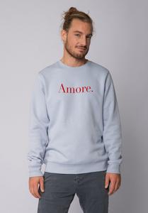 Толстовка AMORE watapparel, светло-голубой