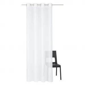 Штора Betsy с люверсами, 1 шт. Wirth, золотой