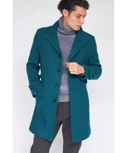 ZERO by TORNADO MART∴Prepera Bulky Tweed Stand Coat