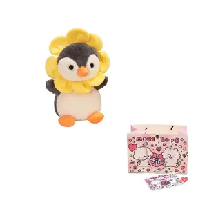 Лента для волос Love Of Wormwood Floral Headband Penguin, плюшевая кукла Sunflower Happiness Cottage Dolls высотой 28 см AIQINGCAOZHILIAN(WANJU)