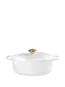 Кастрюля Cocotte с ручками (4,7 л) Le Creuset, белый