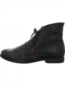 Think! Черные кожаные туфли на шнуровке