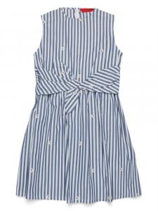 MAX&Co. Kids платье в полоску, синий