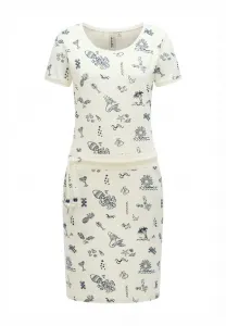 Летнее трикотажное платье baomi Ragwear, Ivory