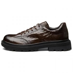 Brounvanm Мужские повседневные туфли мужские низкие черно-коричневые - коричневые, цвет Coffee