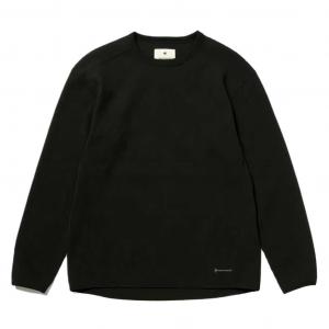 Футболка с рубчиками Snow Peak, черный/черный