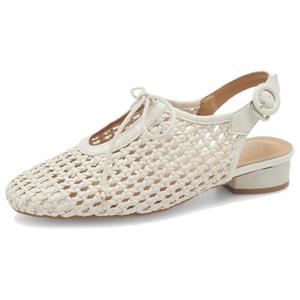 Повседневные туфли 3 см женские AGSDON, Beige