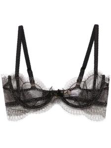 Бюстгальтер с подвесками Maria Lucia Hohan, черный