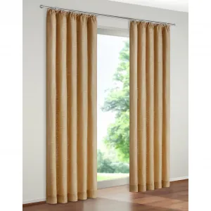 Вирт-гардина «Тромсё», (1 шт.) Wirth, цвет ocker