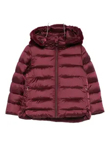 Пуховик с капюшоном Save The Duck Kids, красный