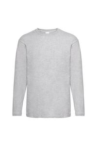 Повседневная футболка Value с длинным рукавом Universal Textiles, серый