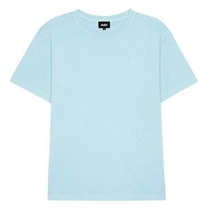 Футболка мужская lil smile midweight garment dye Dalix, Sky Blue