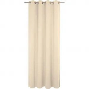 Шторa Newbury с люверсами, 1 шт. Wirth, бежевый