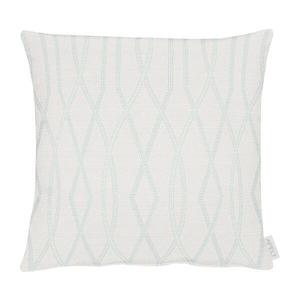 Декоративная подушка Apelt Villa, 45x45x10 см цвет creme/petrol