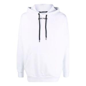 Худи Palm Angels Classic Logo Over Hoodie 'White'