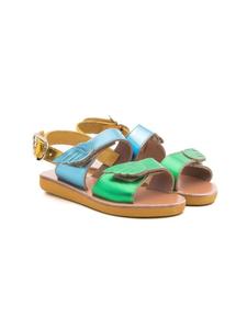 Ancient Greek Sandals сандалии Lliada с открытым носком, синий