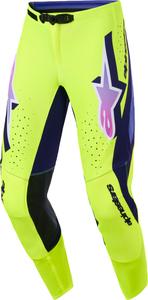 Мотоциклетные штаны Alpinestars supertech vista, Purple/Yellow