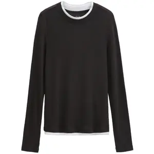 Футболка женская GAP, темно-коричневый