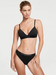 Бесшовные трусики-бикини Seamless, solid black