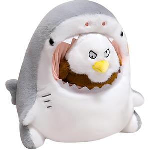 Акула резная юмористическая коллекция плюшевые куклы высота 30см/40см GUAIGUAIXIONG