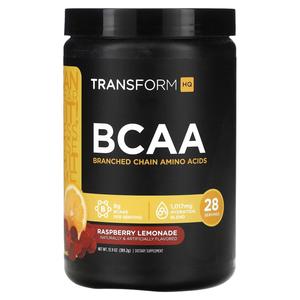 Добавка TransformHQ BCAA с малиновым лимонадом, 389,2 г