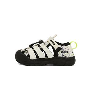 Детские сандалии для детей от 3 до 7 лет Jeep, слоновая кость/белый/черный