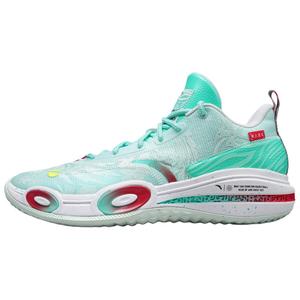 Баскетбольные кроссовки Anta X Raid мужские с низким верхом зеленые Occupy