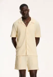 Рубашка дина с вафельной структурой Shiwi, Light Beige